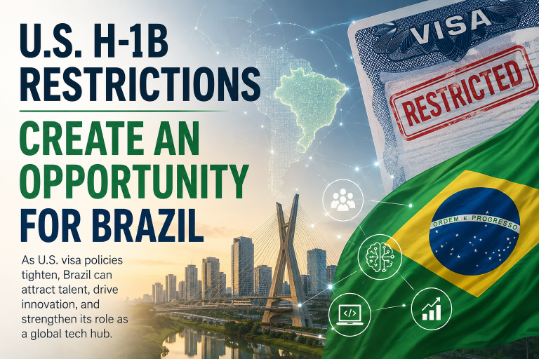 Brazil Can Gain from U.S. H-1B Restrictions