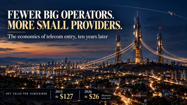 Why Aren’t There More Telecom Operators? Ten Years Later, the Answer Is Fewer.